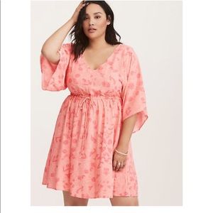 Torrid coral dress